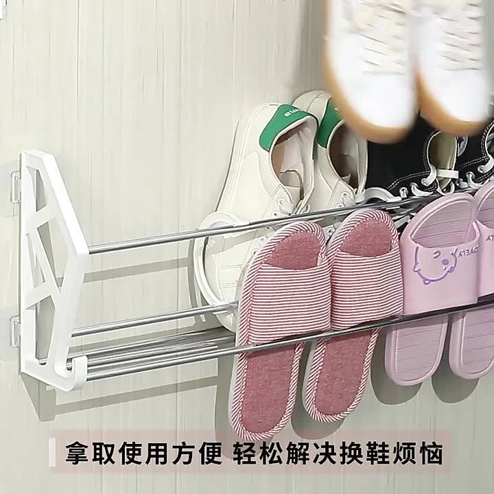 Door Back ShoeRack Wall Mounted Slipper Organize Storage Stand hanging ...