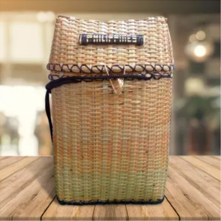 Rattan discount bag backpack