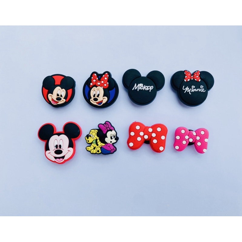 Mickey Mouse Minnie Jibbitz Crocs Charms Shopee Philippines