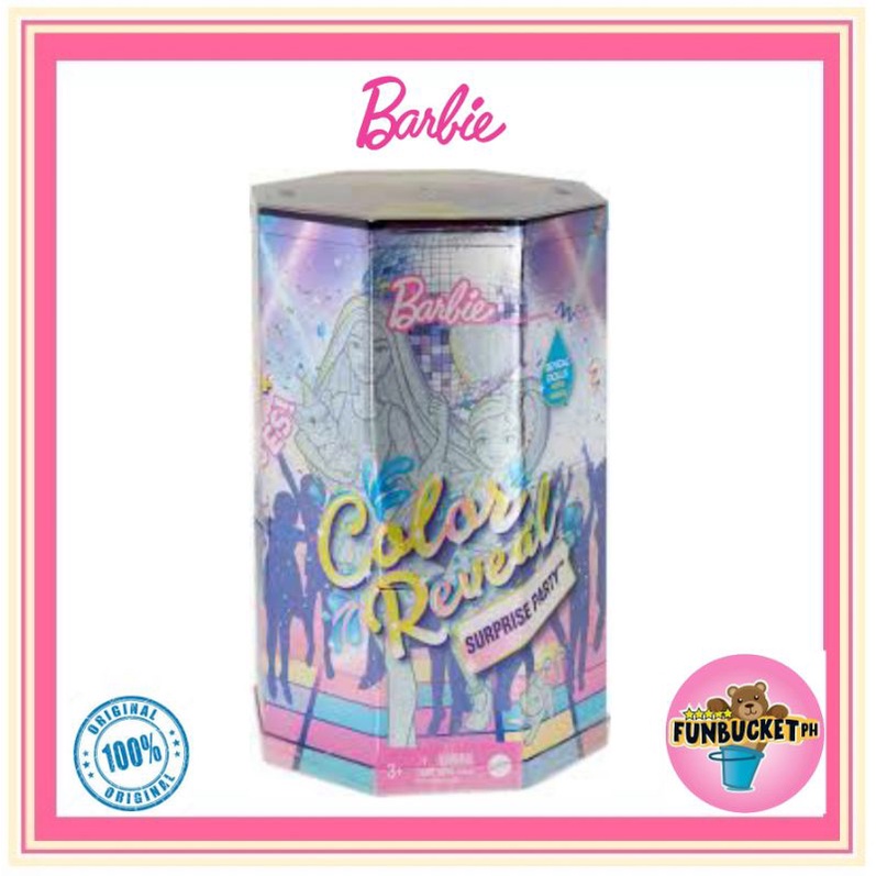 Original Barbie Colour Reveal Surprise Party Dolls and Accessories