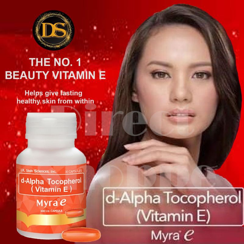 Myra E 400 (Vitamin E) 30 Capsule | Shopee Philippines