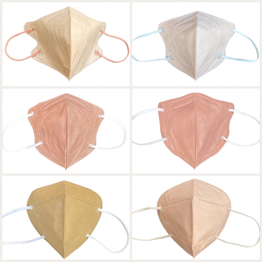 Skin tone Face Mask Nude Beige KF94 Peach KN95 5D Face Mask Khaki KN95