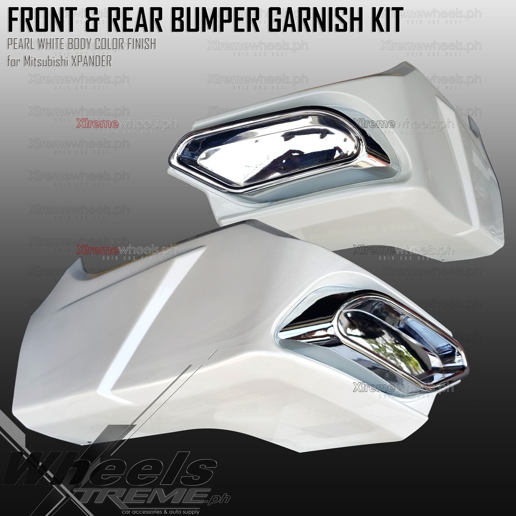 Mitsubishi Xpander Glx / Gls sport 2018-2021 PEARLWHITE BODY COLOR Rear ...
