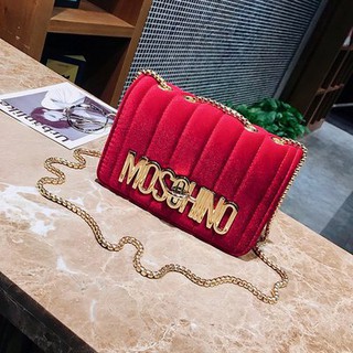 Velvet clearance moschino bag