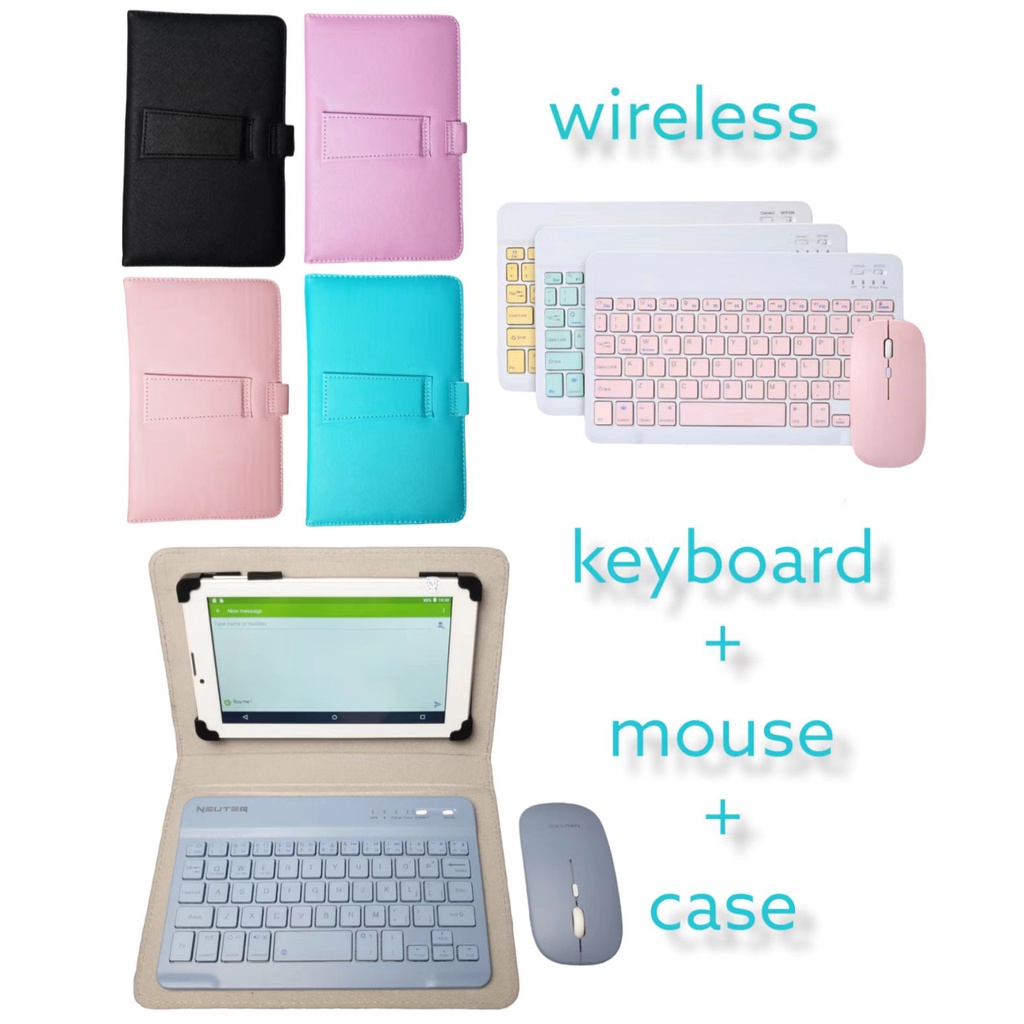 CELLPHONE TABLET magnetic adjustable keyboard case with 10 inches ...
