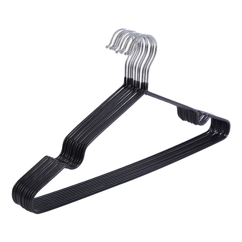 10PCS /Lot Hanger Stainless Steel Drying Hanger Strong Cloth Hanger ...