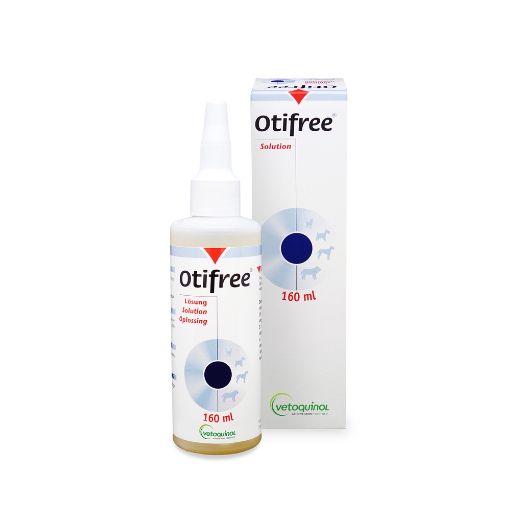 [Vetoquinol] Otifree for Dogs & Cats 160ml / Ear Cleaner / Ear Drops / Ear Care Shopee Philippines