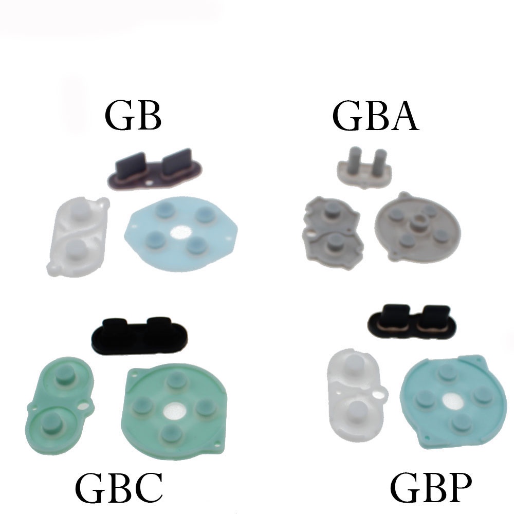 1set Rubber Conductive Buttons A B D pad for Nintendo GB GBA GBC GBP ...