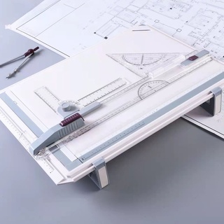 A2 Drawing Board Drafting Table, Magnetic Drafting Board, with Metric  Scale, Support Stand, Graphic Architectural Sketch Board for Drawing with