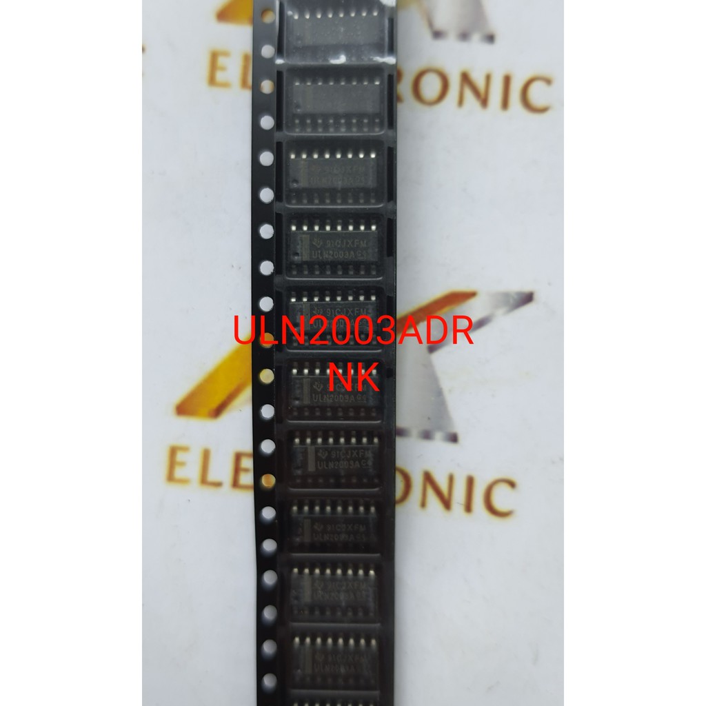 thumbnail image 2 of 100x ULN2003ADR Darlington Transistor Array – SOP-16 Surface Mount IC – Smw Brand 2 of 6