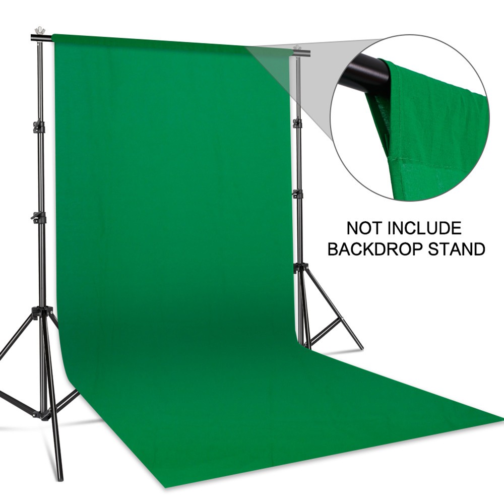 【COD】2x3m Photography Backdrop Smooth Muslin Cotton Green screen for ...
