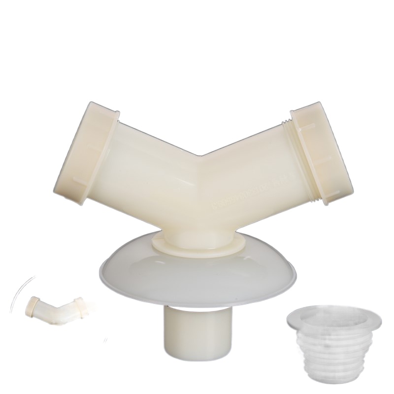 Sewer pipe joints new antioverflow twoend drains are connected to one