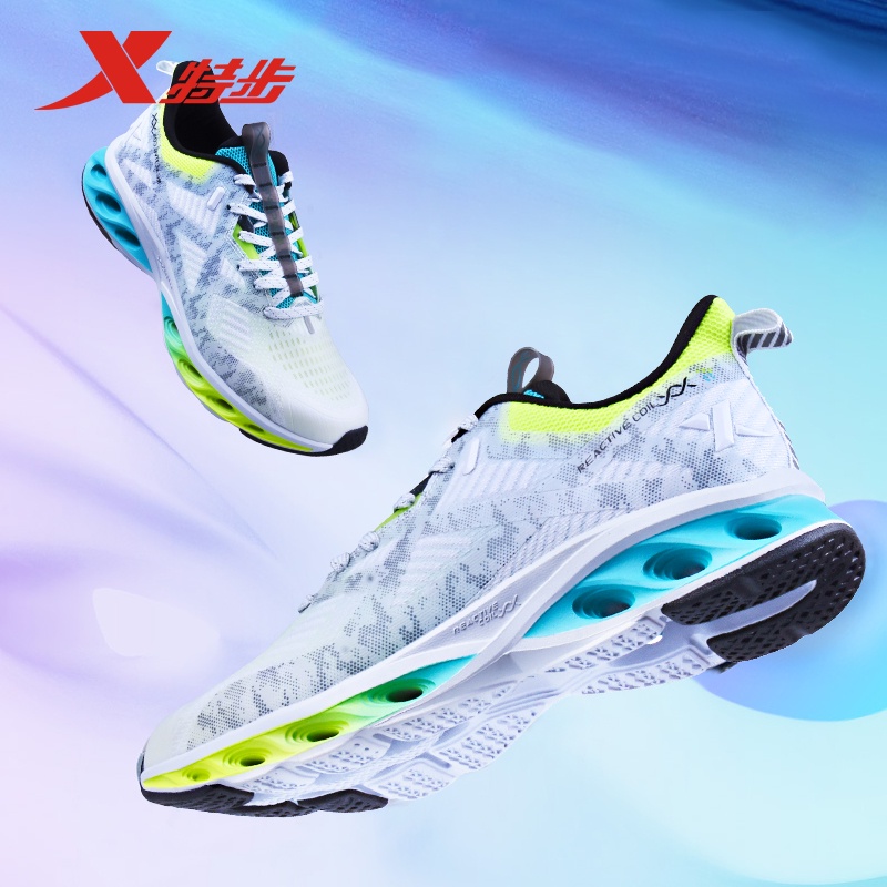 Women Sport Sneaker, Coil Running Shoes, Xtep Reactive, Sports Shoes