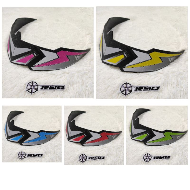 RYO Helmet Spoiler (Universal) Shopee Philippines