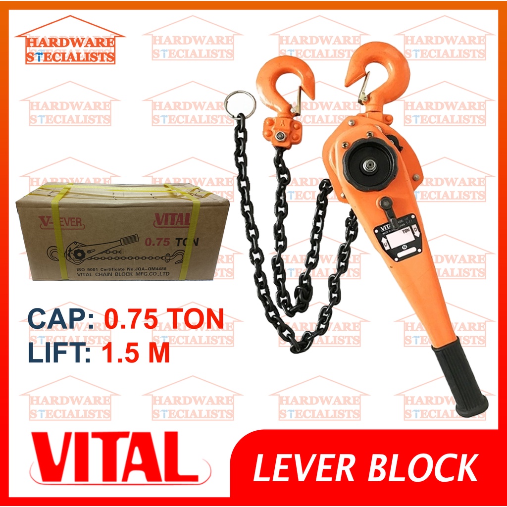 Vital Lever Block 0.75 TON MADE IN JAPAN Original Shopee Philippines