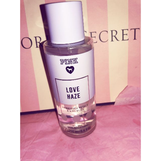 Victoria secret love haze body online mist