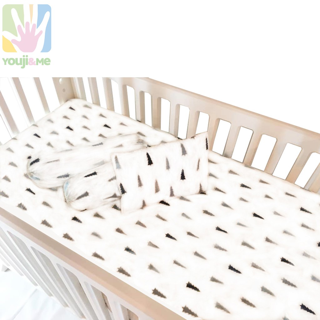 Crib bed 2024 sheets set