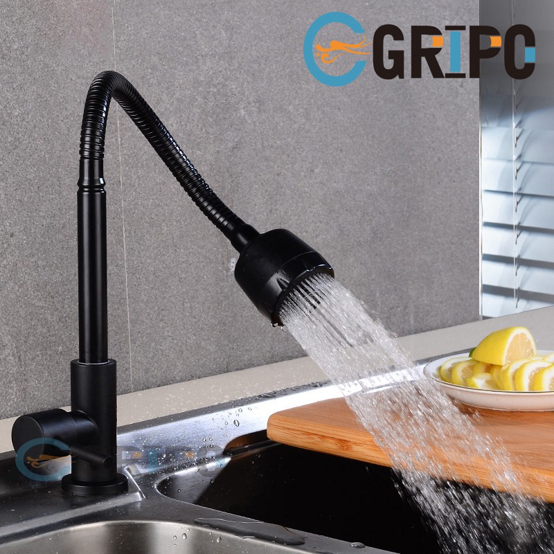 GRIPO sus304 stainless flexible vertical kitchen faucet G263 | Shopee ...