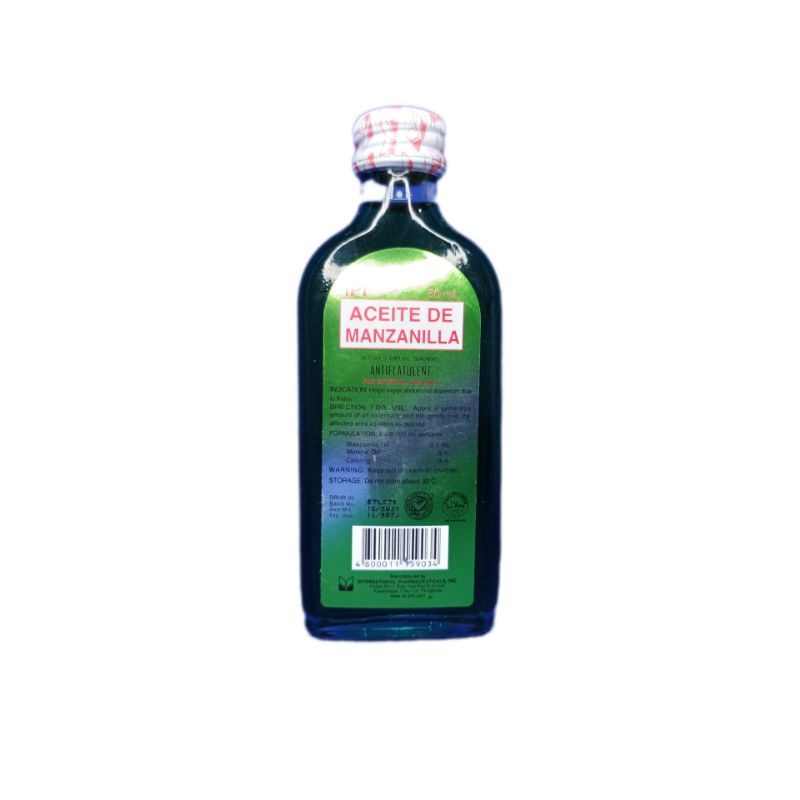 Aceite Manzanilla 50mL IPI BRANDED | Shopee Philippines