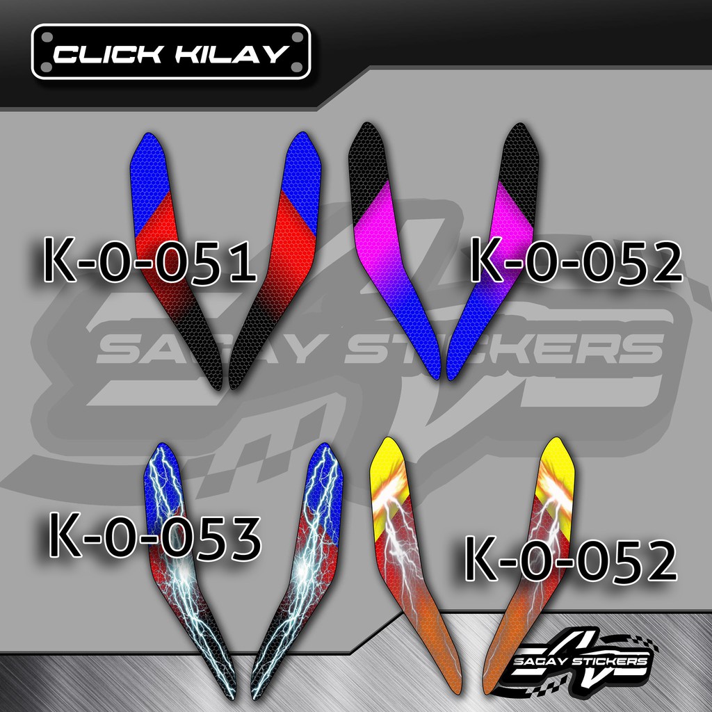 Kilay tint Set Sticker for HONDA CLICK 125i/150i v2 | Shopee Philippines