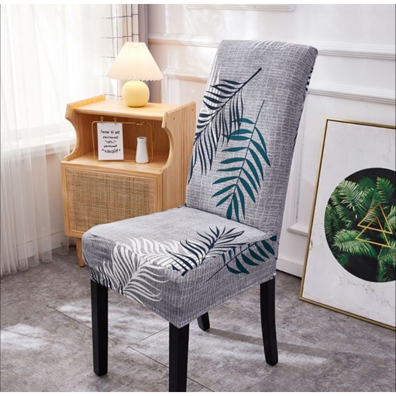 NEW DESIGN Printed Removable Elastic Spandex Dining Chair Cover Furniture Cover Shopee Philippines