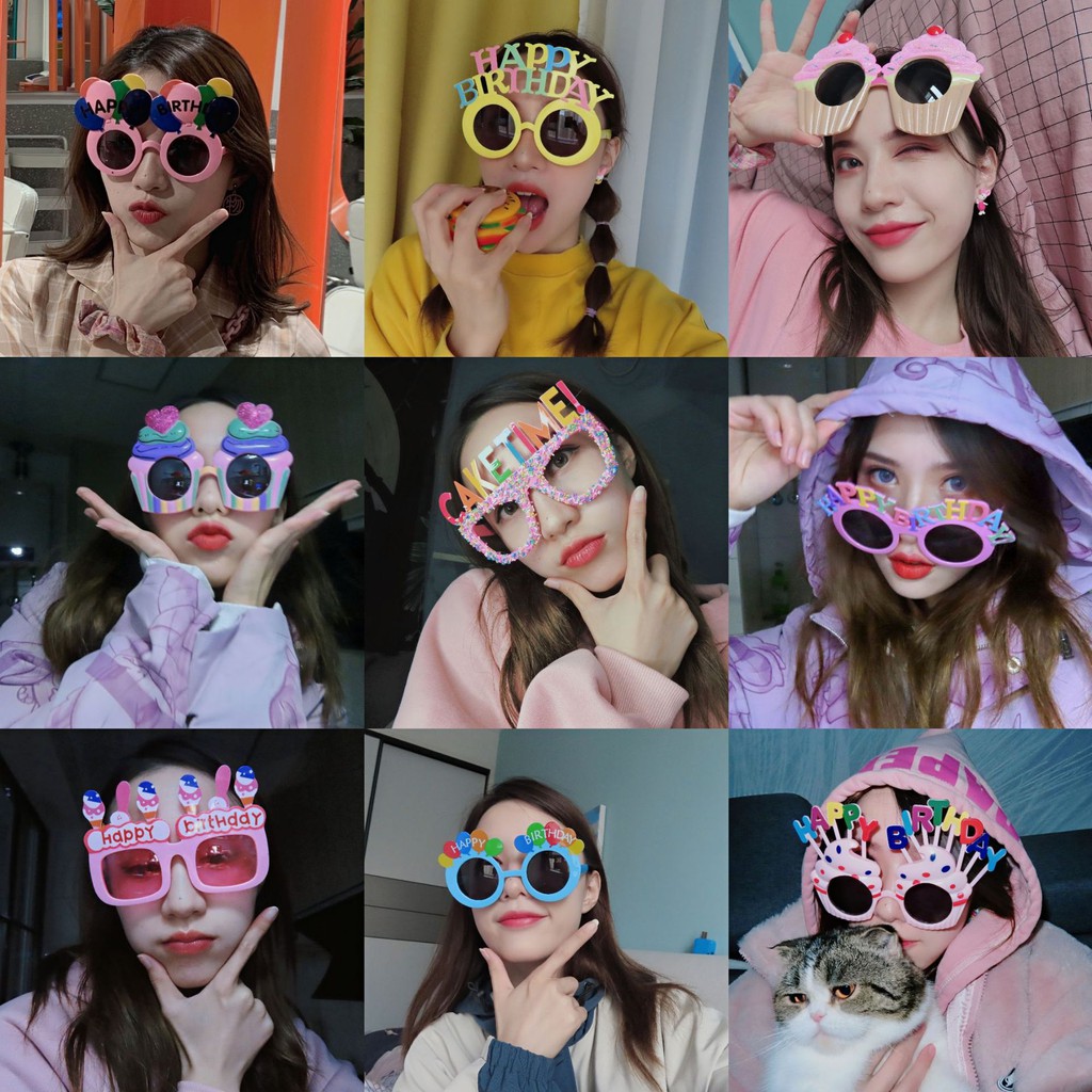 Partyparty FUNNY BIRTHDAY PARTY GLASSES | Shopee Philippines