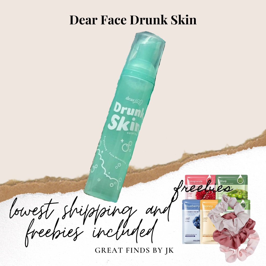 [Onhand With Freebies] Dear Face Drunk Skin Brightening Pore Minimizing