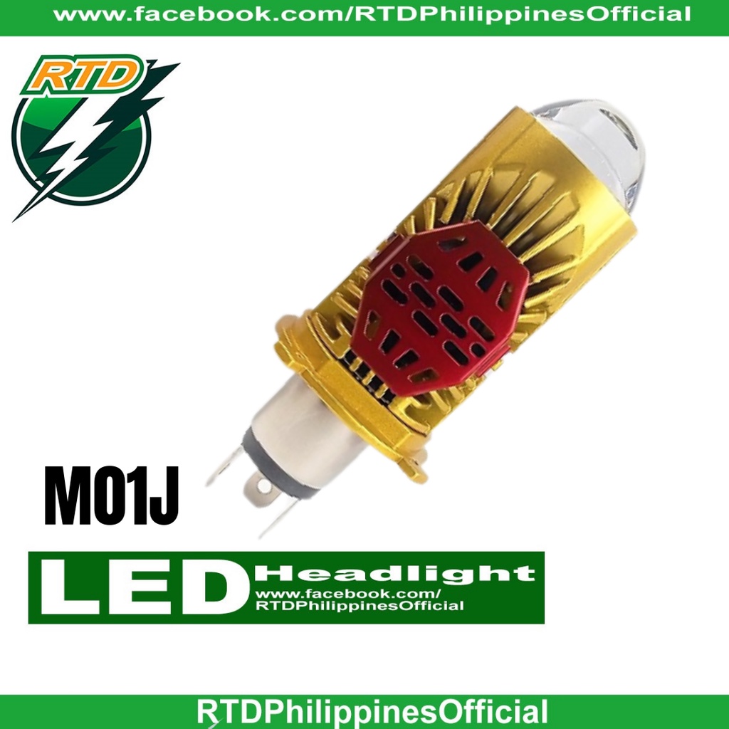 ORIGINAL RTD RAYTON LED HEADLIGHT M01J H4 | RTD PHILIPPINES OFFICIAL ...