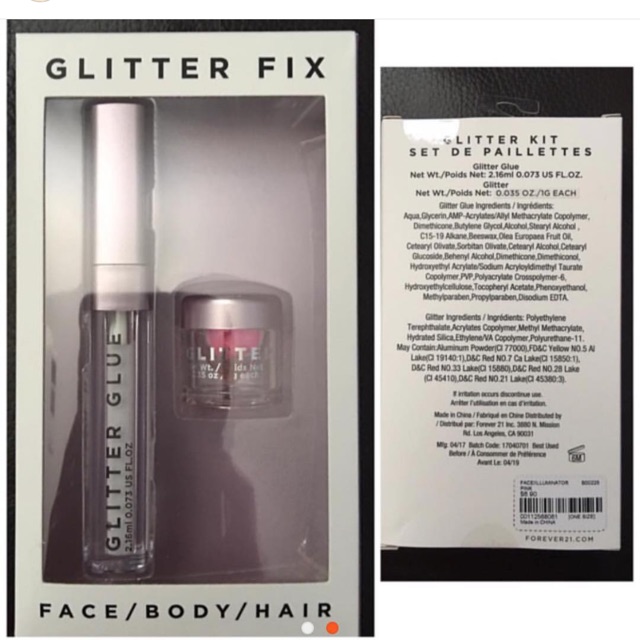 Forever 21 Glitter Fix For Hair and Body