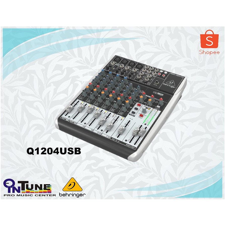 Behringer Q1204USB 12-Channel Mixer | Shopee Philippines