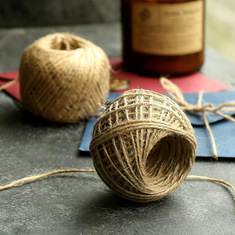 30m Hemp Rope for Envelope Wax Seal DIY Decoration Natural Jute Rope ...