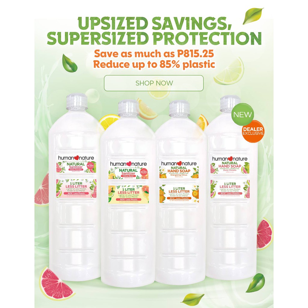Human Nature Natural Hand Sanitizer | Shopee Philippines