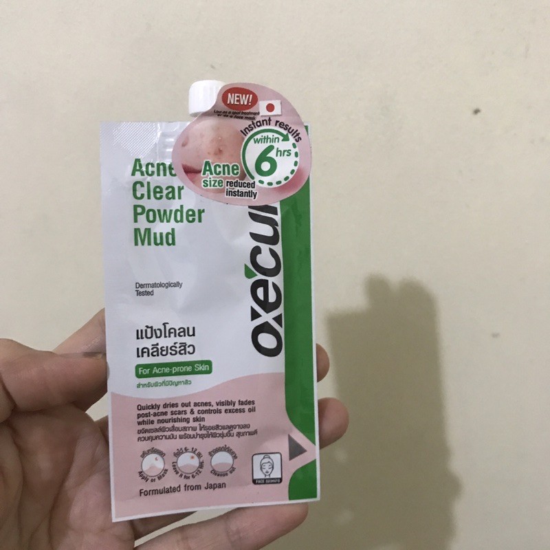 Oxecure Acne Clear Powder Mud 5g Shopee Philippines 3364