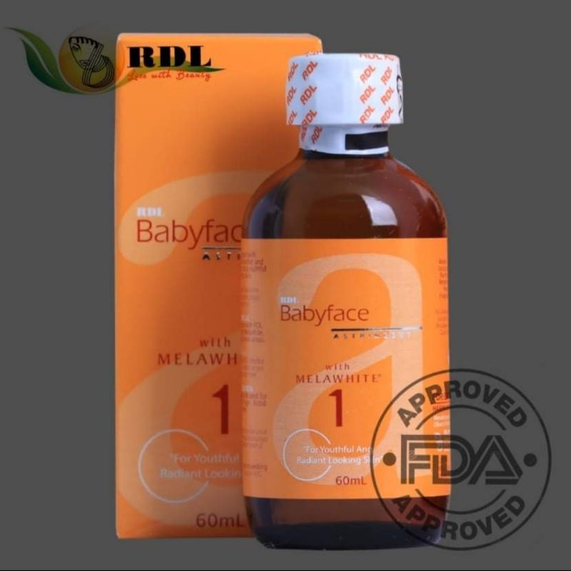 RDL Baby Face Astringent Hydroquinone+Tretinion 1(60ml) Shopee