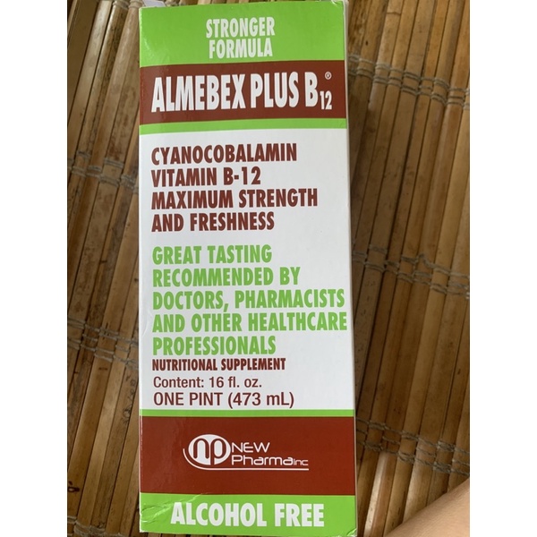 Pharma Almebex Plus B12 nutritional supplement 473ml | Shopee Philippines