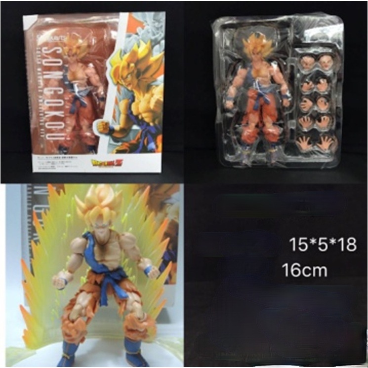 Dragon Ball Goku Vegeta Frieza Torankusu Majin Buu Super Saiyan SHF ...