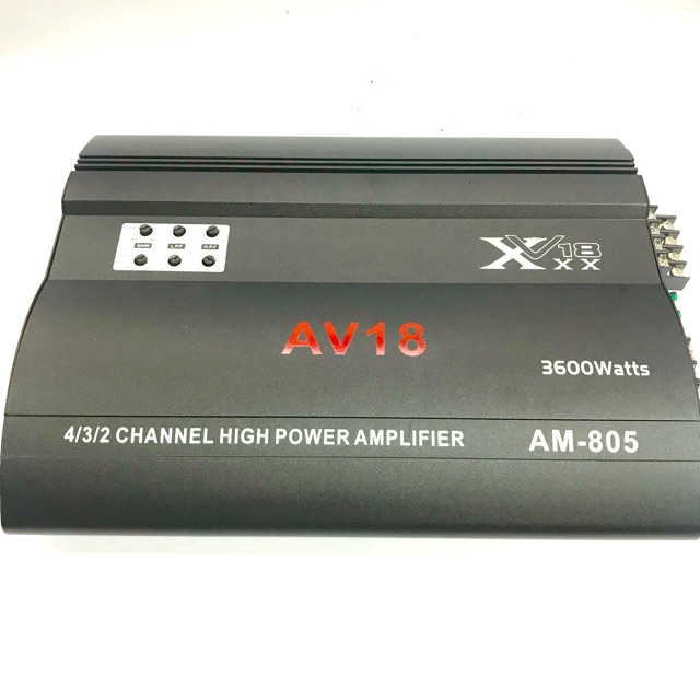 CAR AMPLIFIER 3600watts with bluetooth V18 Shopee Philippines