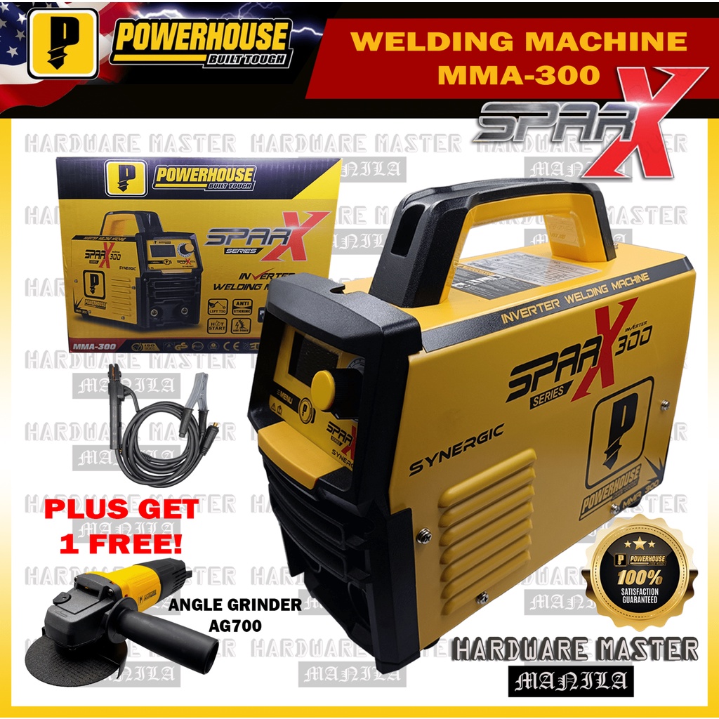 Powerhouse Inverter Welding Machine 300A SPARX SERIES MMA300 Original