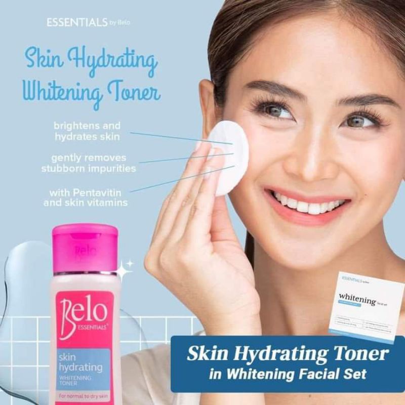 Belo Skin Hydrating Whitening Toner 60mL Shopee Philippines