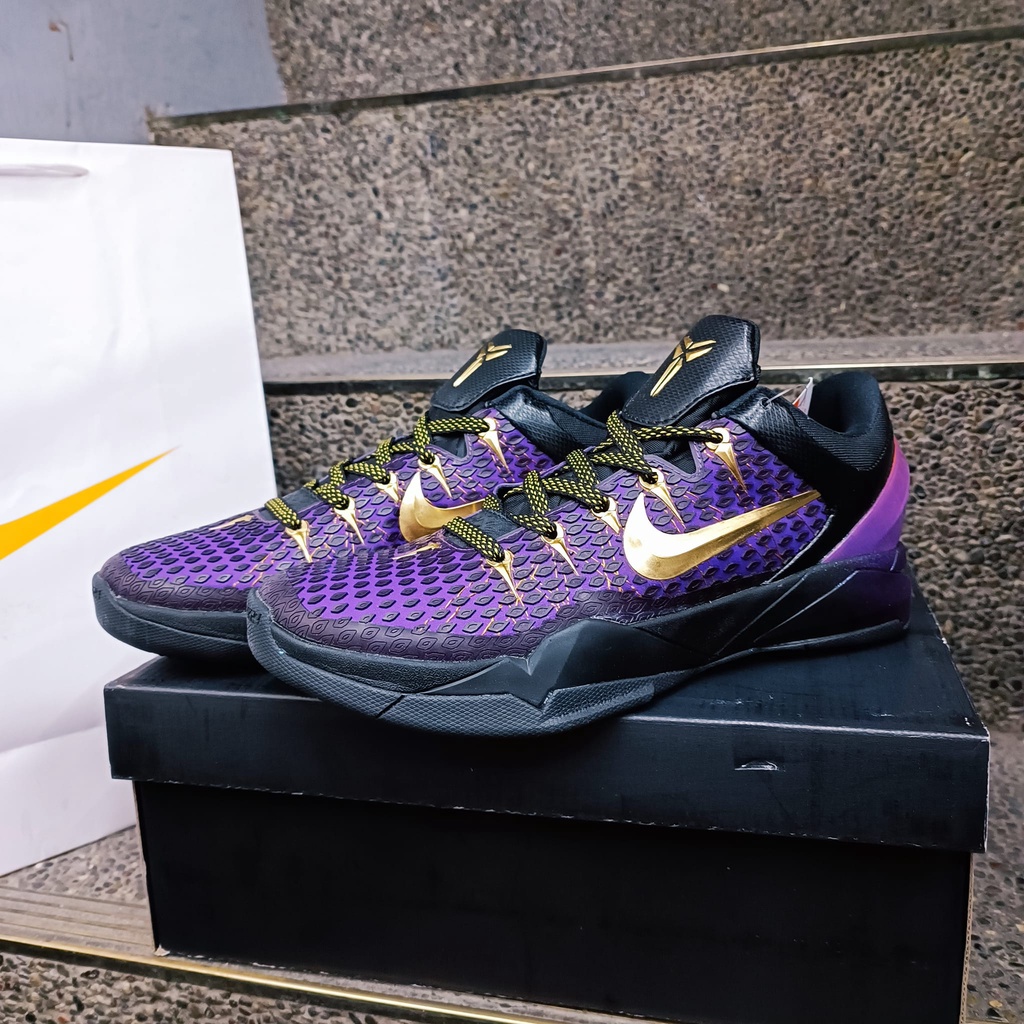 Nike Kobe 7 Black Panther (Highest Quality) Free Socks | Shopee Philippines