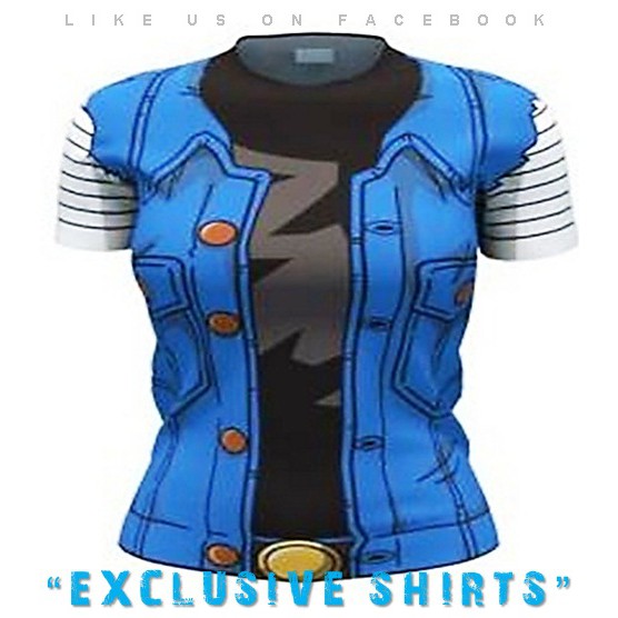 ANDROID 18 3D T SHIRT | Shopee Philippines