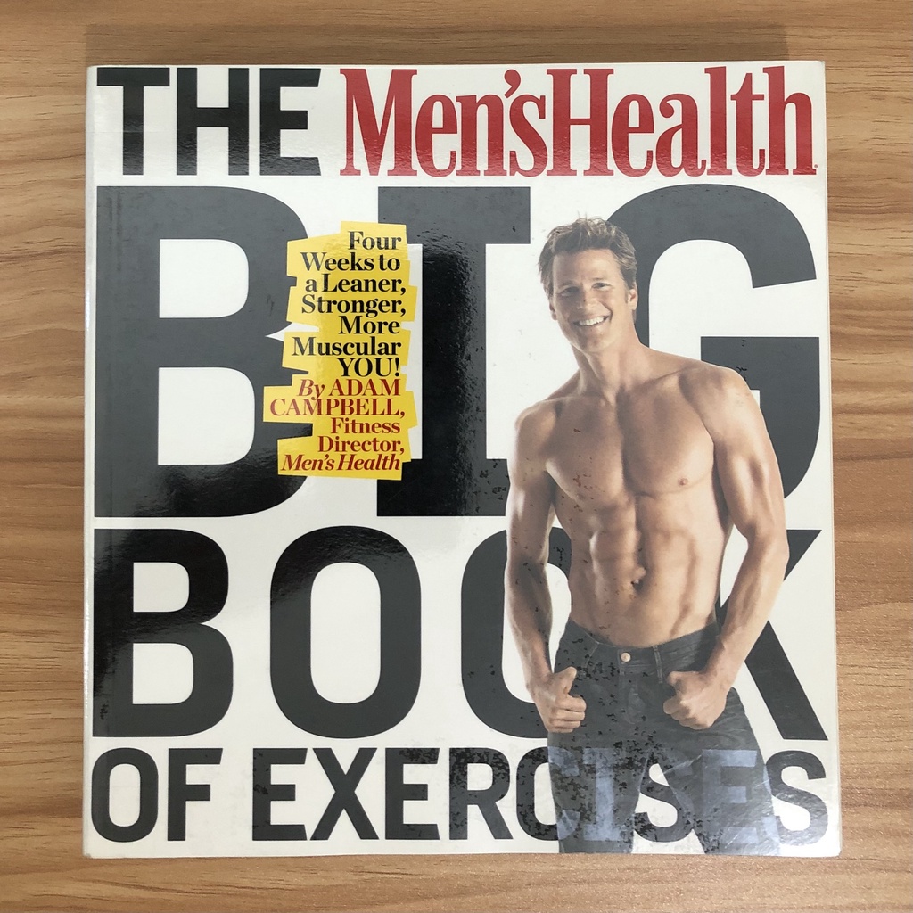 The Men's Health Big Book of Exercises (by Adam Campbell) Shopee