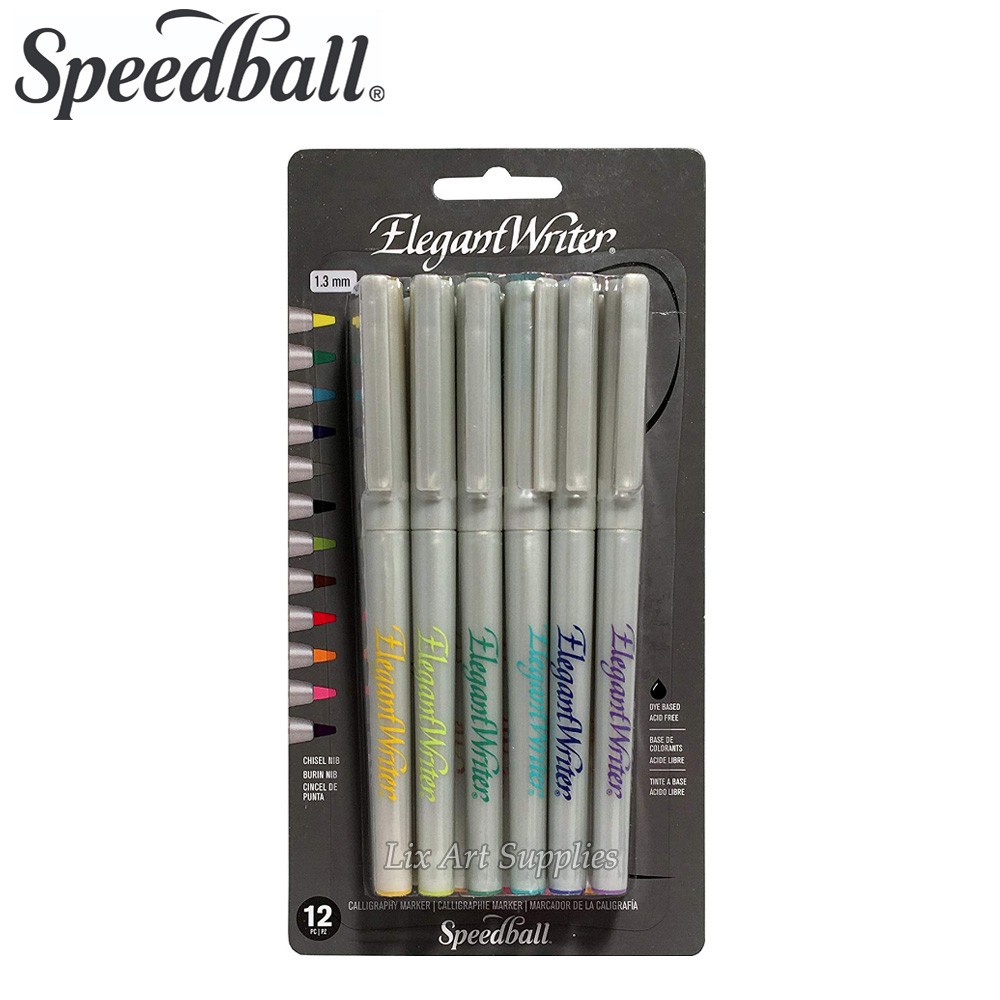 Speedball Elegant Writer Set of 12 | Shopee Philippines