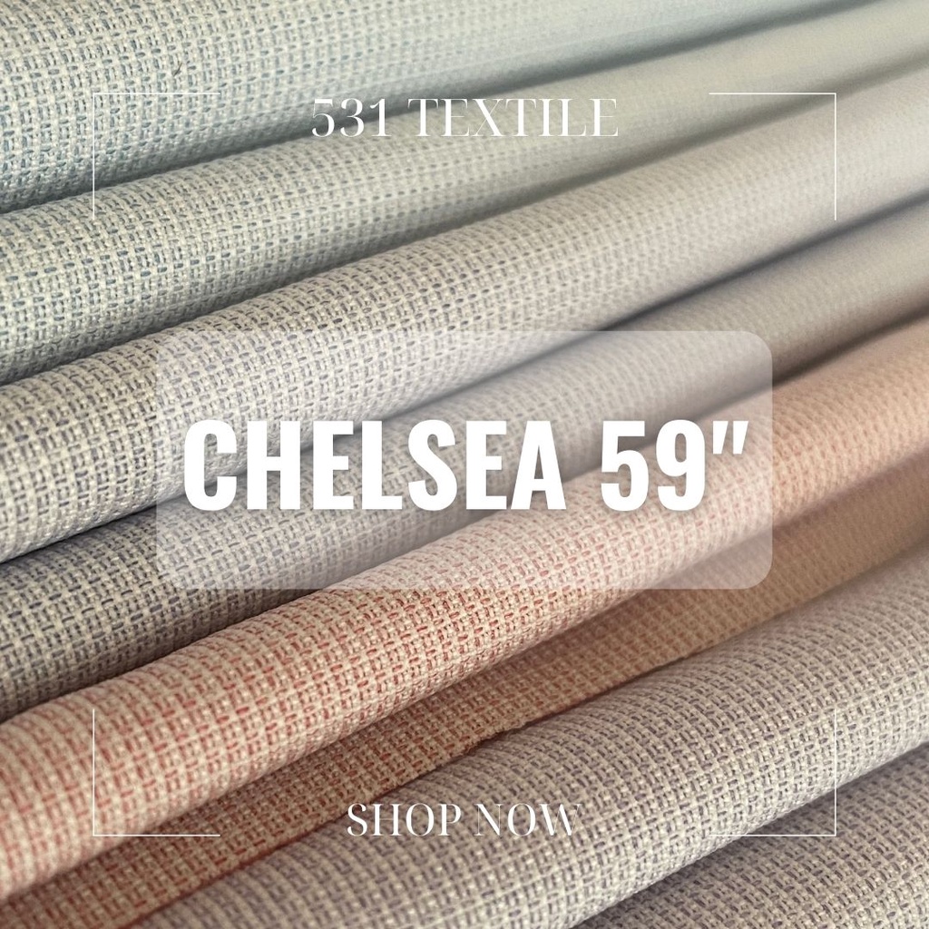 CHELSEA ELEGANT TEXTURED POLY FABRIC/TELA 59