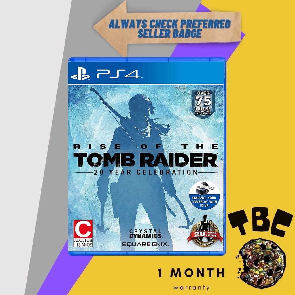 Rise of the Tomb Raider - PS4 [R3][PRELOVED] | Shopee Philippines
