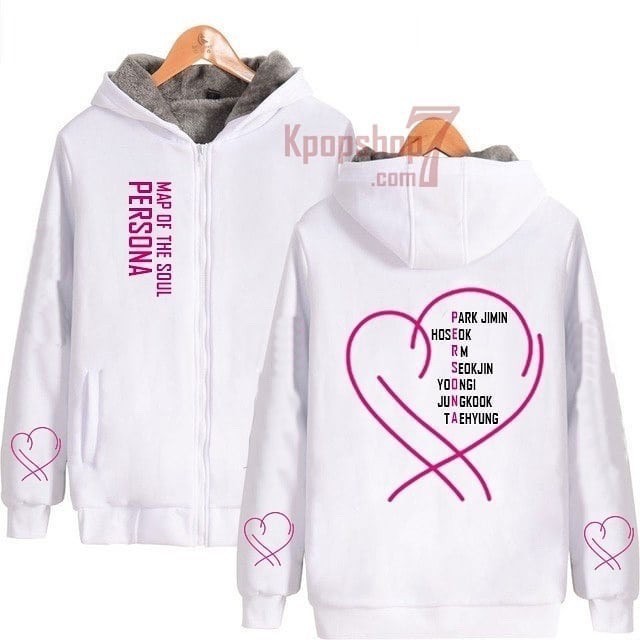 Jaket Hoodie Bts Persona Kpop BTS Love Yourself Her Tear Hoodie