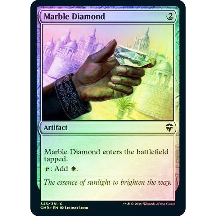 Magic the Gathering : Marble Diamond - CMR - MTG Mana ARTIFACT | Shopee ...
