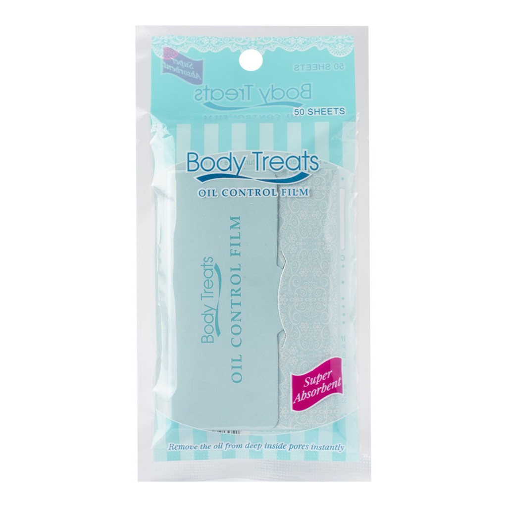 BODY TREATS Oil Control Film 50 Sheets | Shopee Philippines