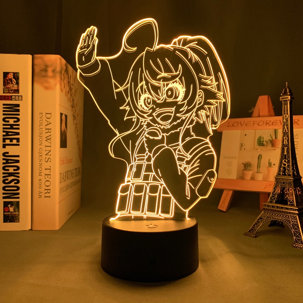 Saga of Tanya The Evil Night Light Tanya Degurechaff Figure Colors ...