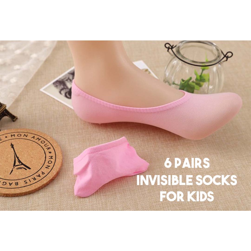 Kids invisible best sale socks